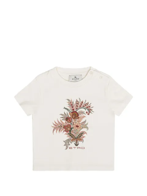 ETRO KIDS floral-print T-shirt