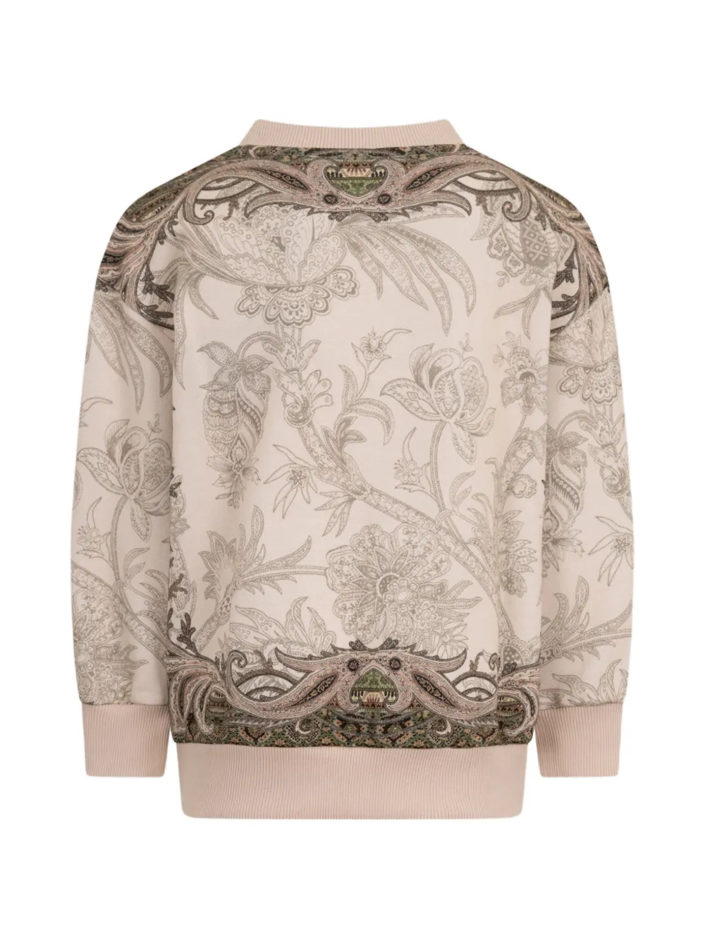 ETRO KIDS Sweater met Pegaso-print Beige