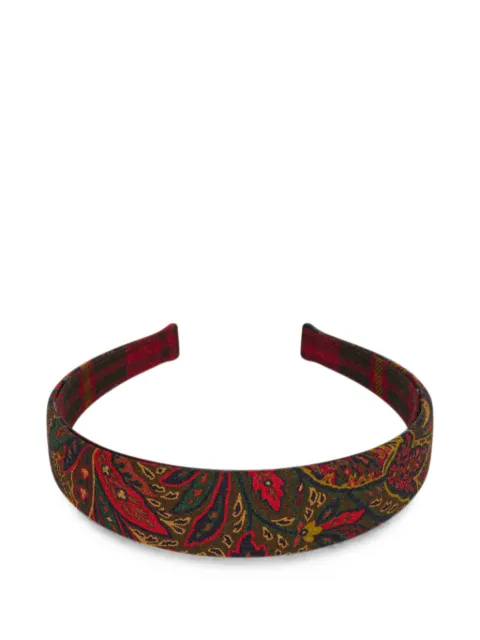 ETRO KIDS Leichter Flanell mit Haarband