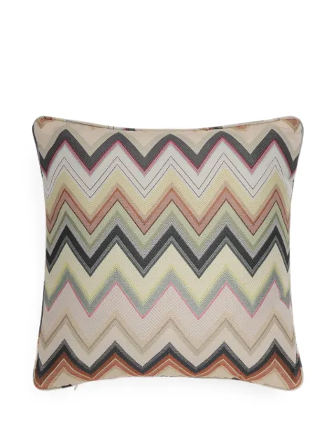 Missoni Home cojín Pantelleria de punto en zigzag
