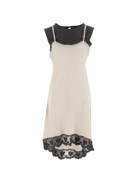 The Garment lace-trimmed mini dress