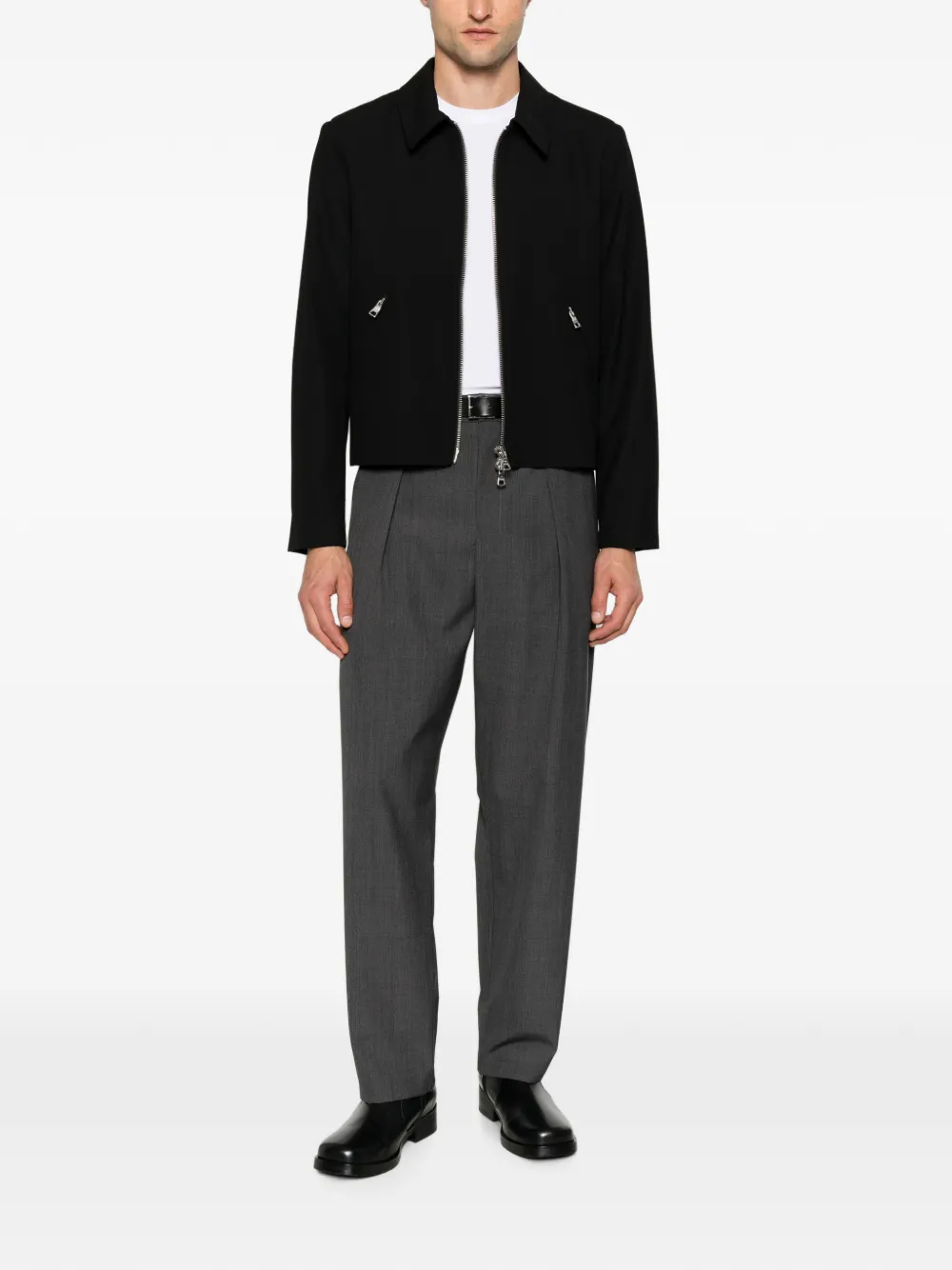 A.P.C. Straight plooibroek Grijs