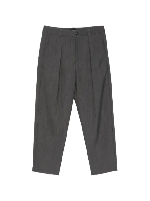 A.P.C. pleated straight-leg trousers
