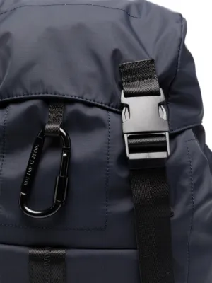 A.P.C. buckle-fastening Backpack | Blue | FARFETCH