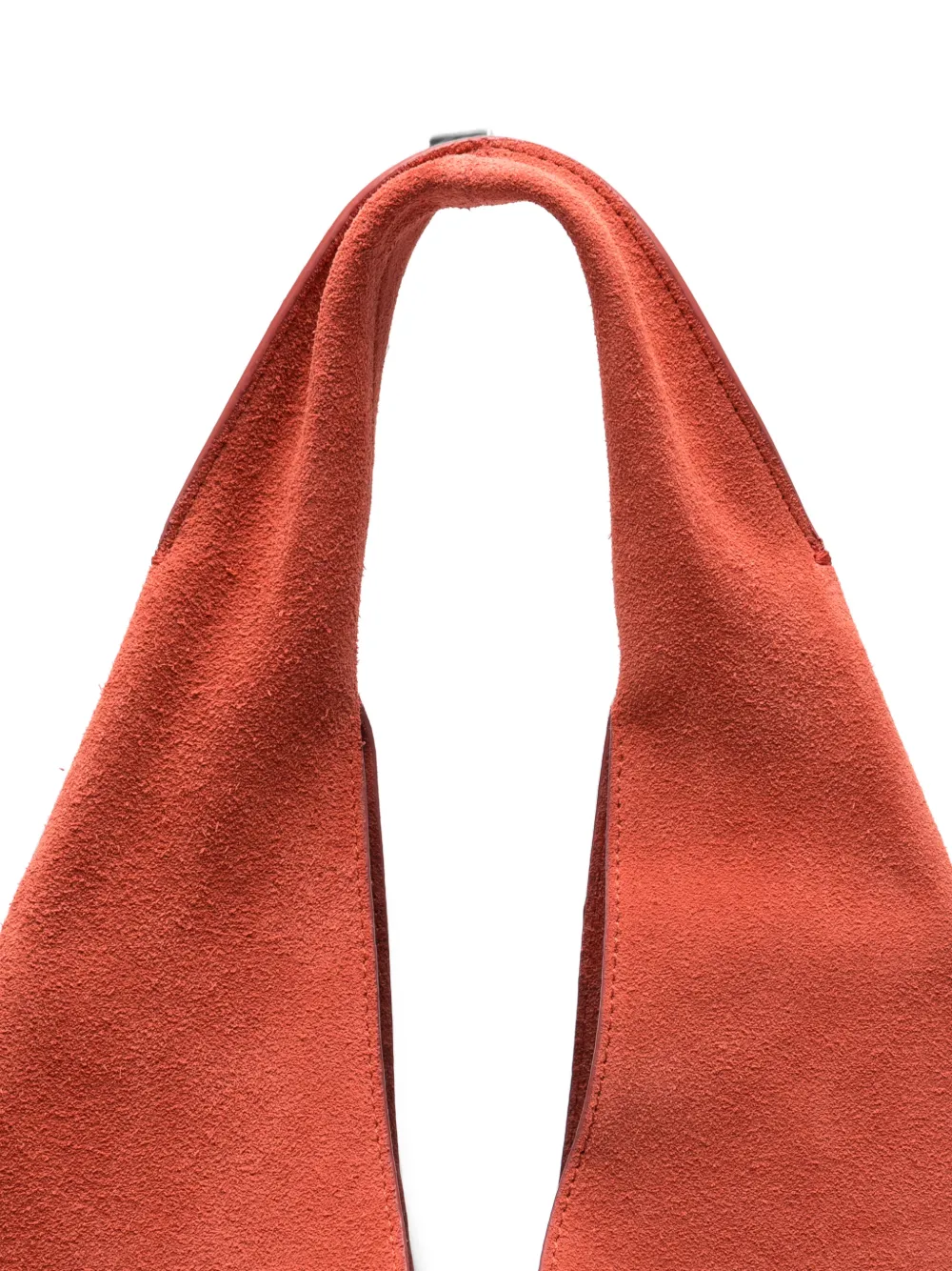 A.P.C. Neige suède schoudertas Oranje
