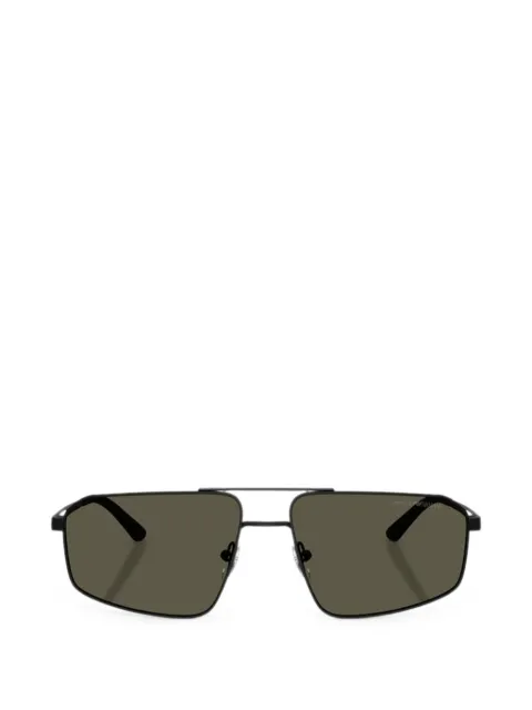 Emporio Armani geometric-frame sunglasses
