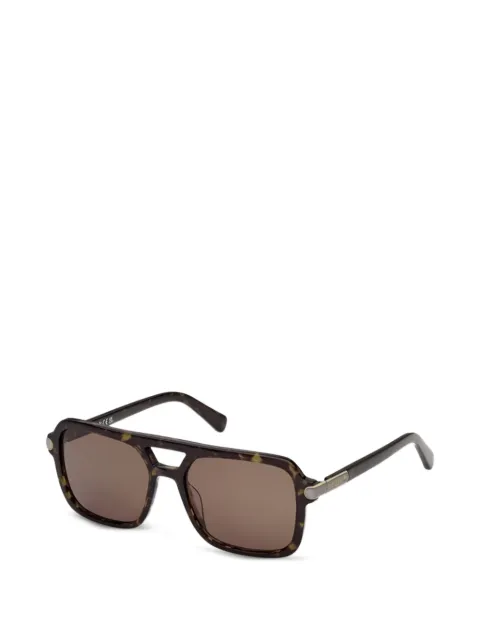 adidas tortoiseshell-effect sunglasses