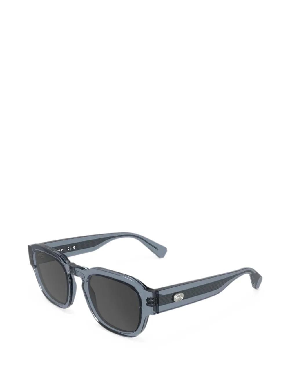 Lacoste Zonnebril met vierkant montuur Blauw