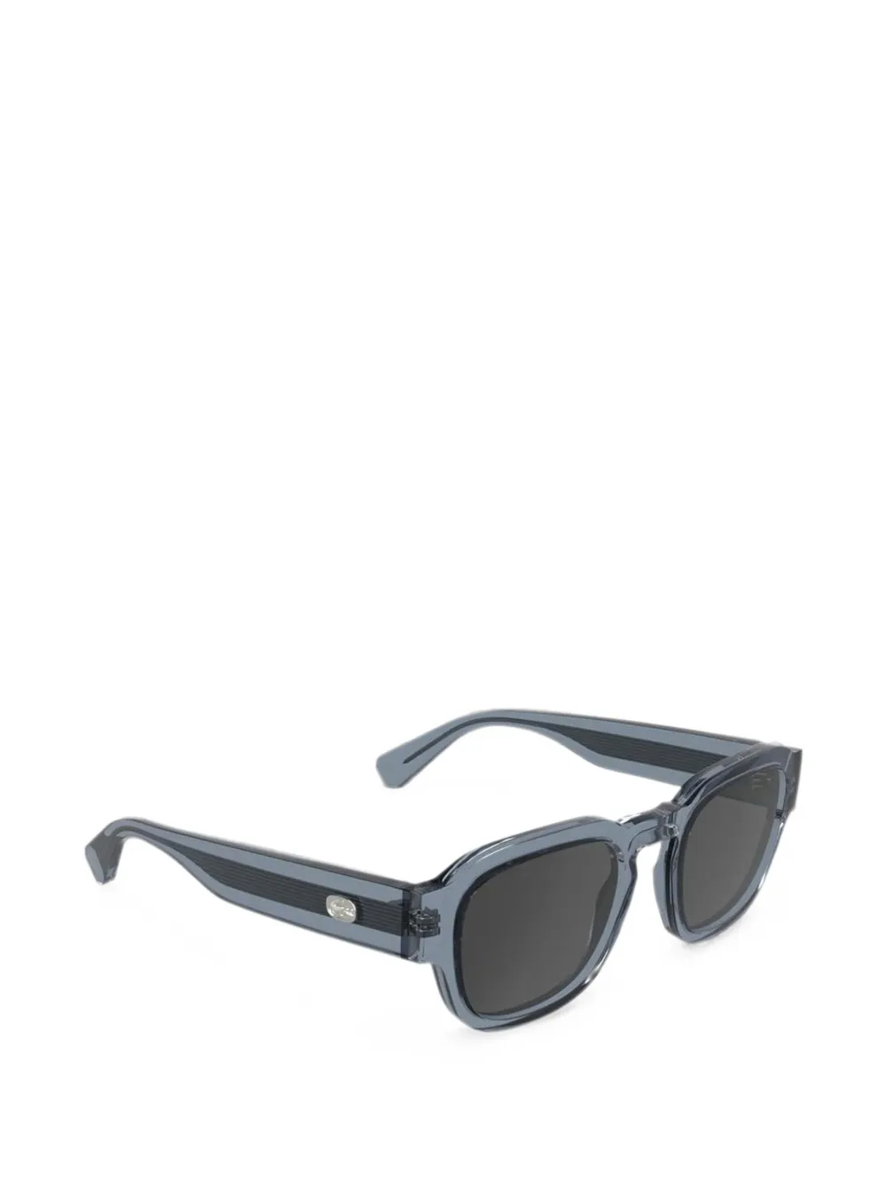 Lacoste Zonnebril met vierkant montuur Blauw