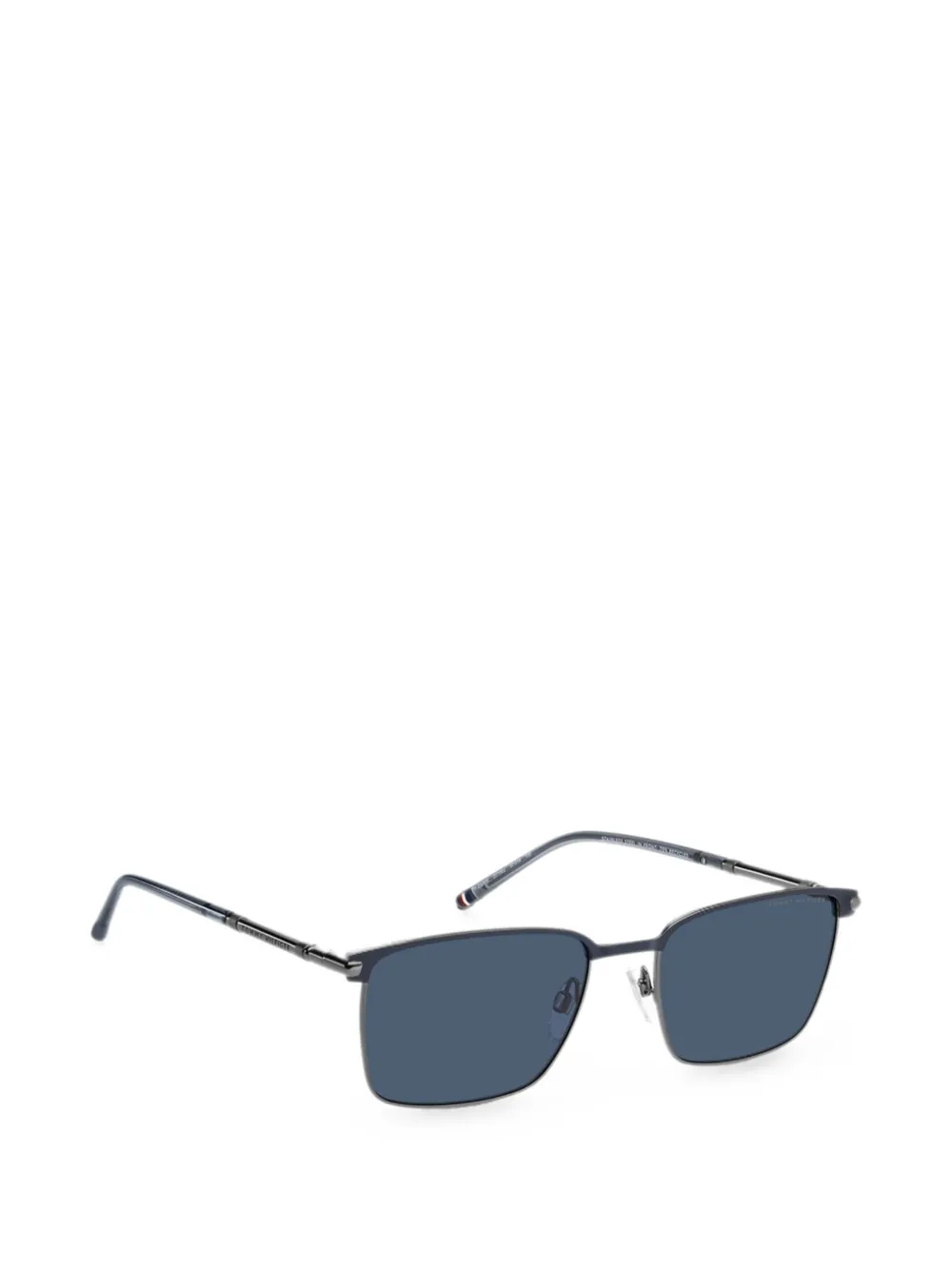 Tommy Hilfiger Metalen zonnebril met logodetail Blauw
