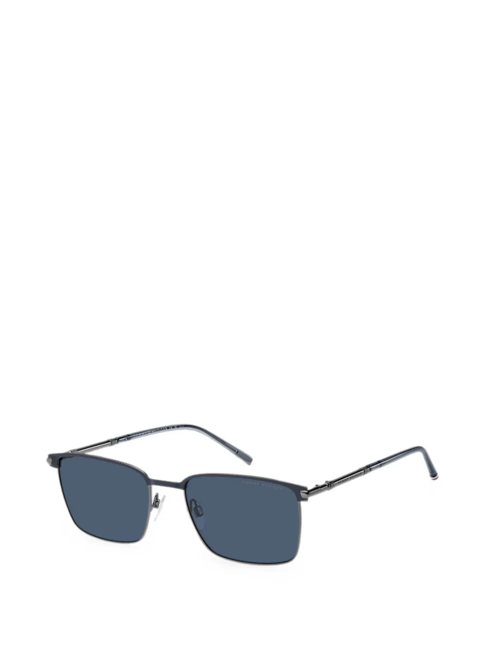 Tommy Hilfiger Metalen zonnebril met logodetail Blauw
