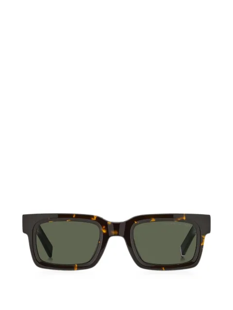 Tommy Hilfiger tortoiseshell-effect rectangle-frame sunglasses