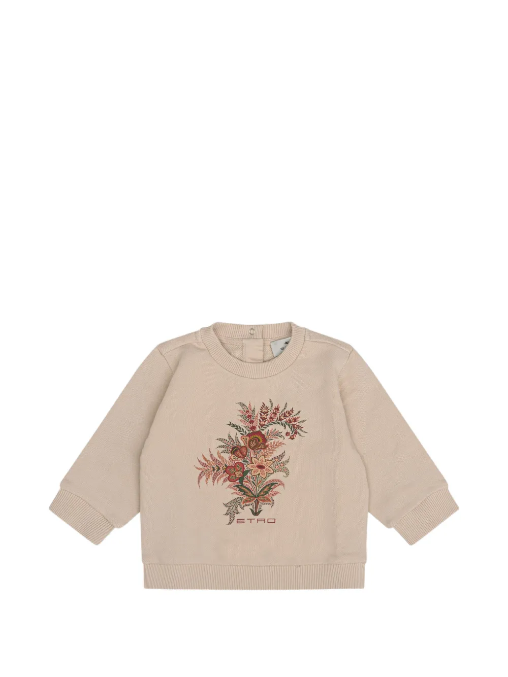 ETRO KIDS floral-print sweater - Toni neutri
