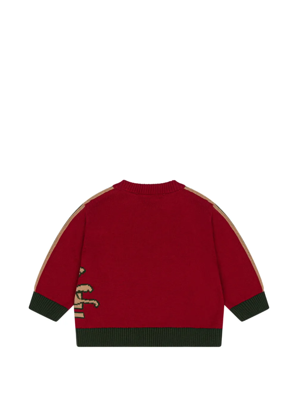 ETRO KIDS Wollen trui met Pegaso-logo Rood