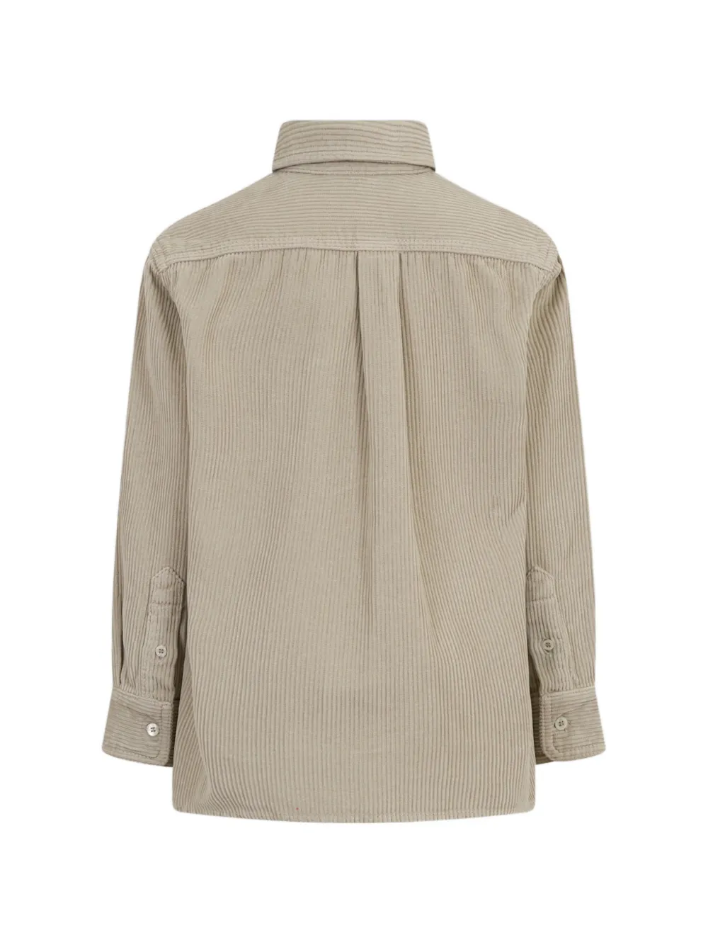 ETRO KIDS Ribfluweel shirtjack Beige