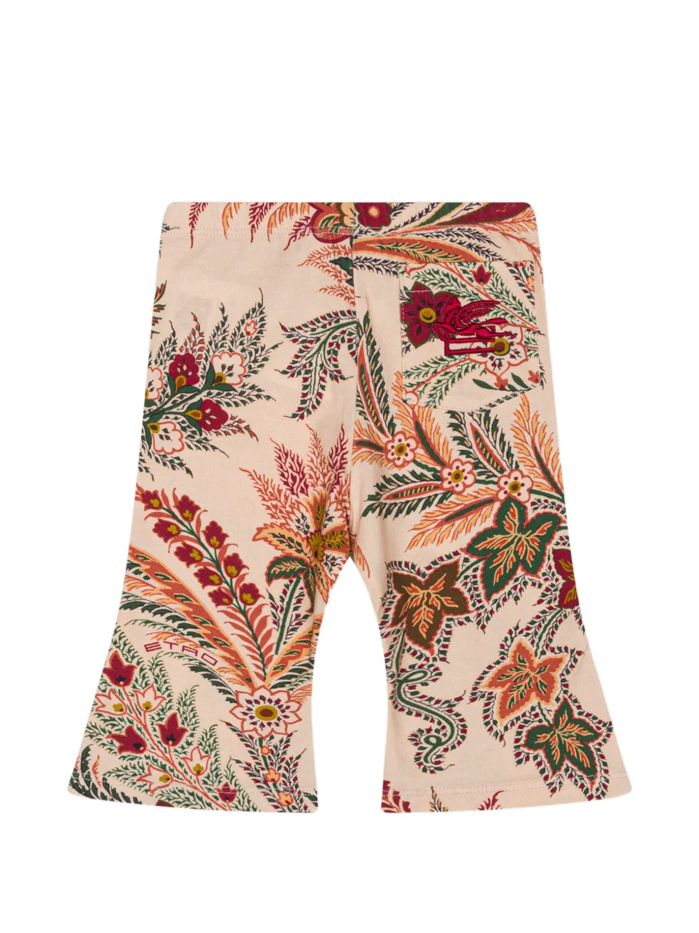 ETRO KIDS Legging met bloemenprint Beige