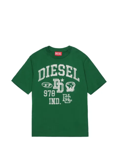 Diesel Kids logo-print cotton T-shirt