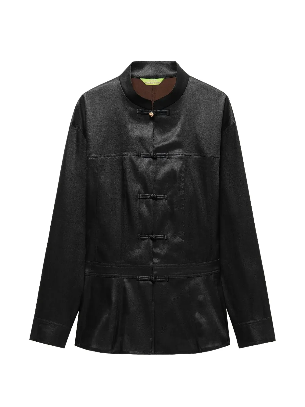 Shanghai Tang Tang peplum jacket - Schwarz