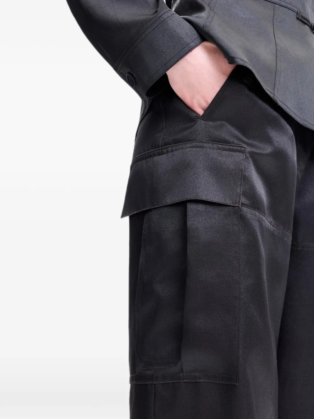Shanghai Tang cargo broek Zwart