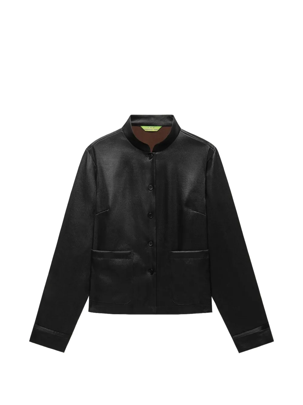 Shanghai Tang Tang satin blouse - Black