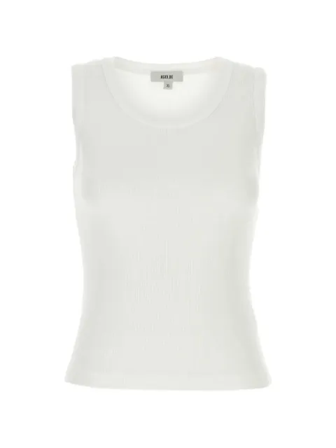 AGOLDE Poppy fine-ribbed tank top