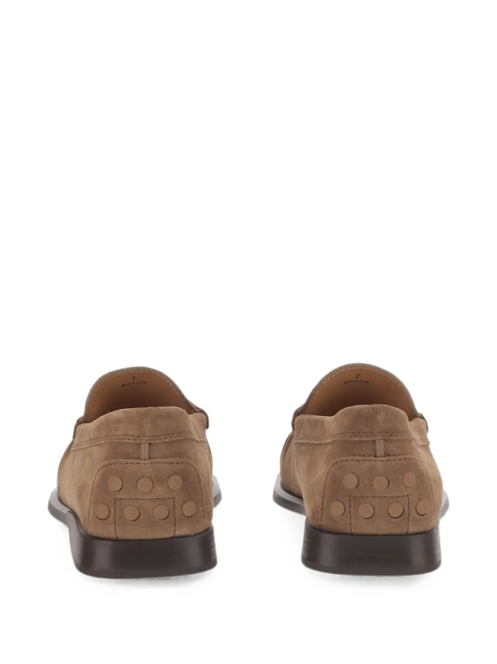 Tod's suede slip-on loafers Bruin