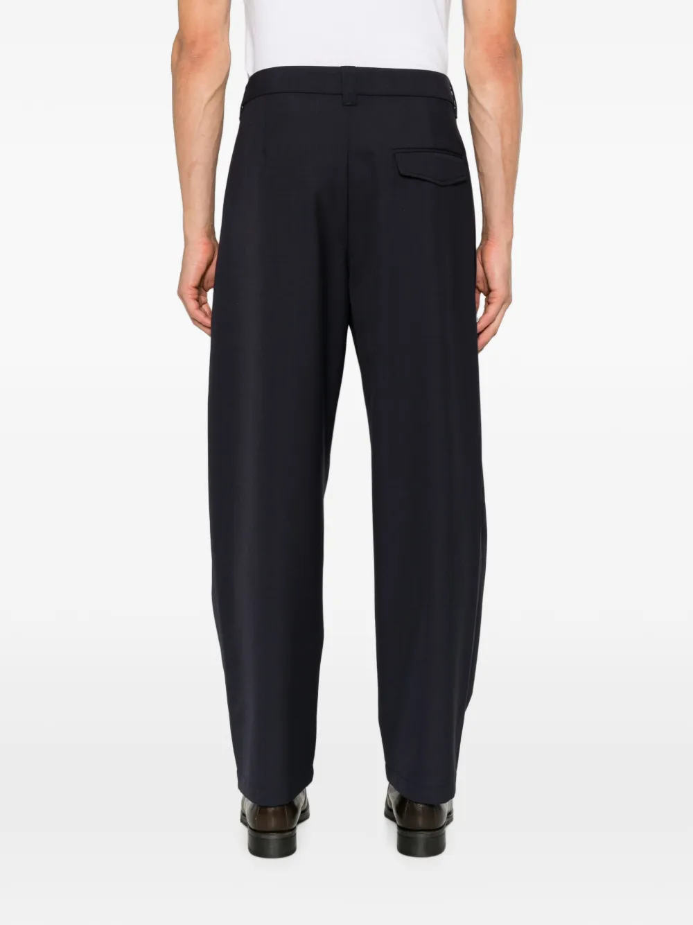 A.P.C. Straight plooibroek Blauw