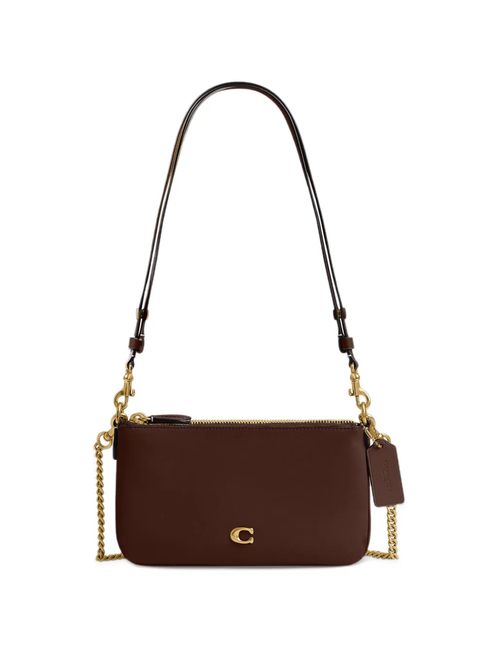 Coach Audrey leather crossbody bag - Toni neutri