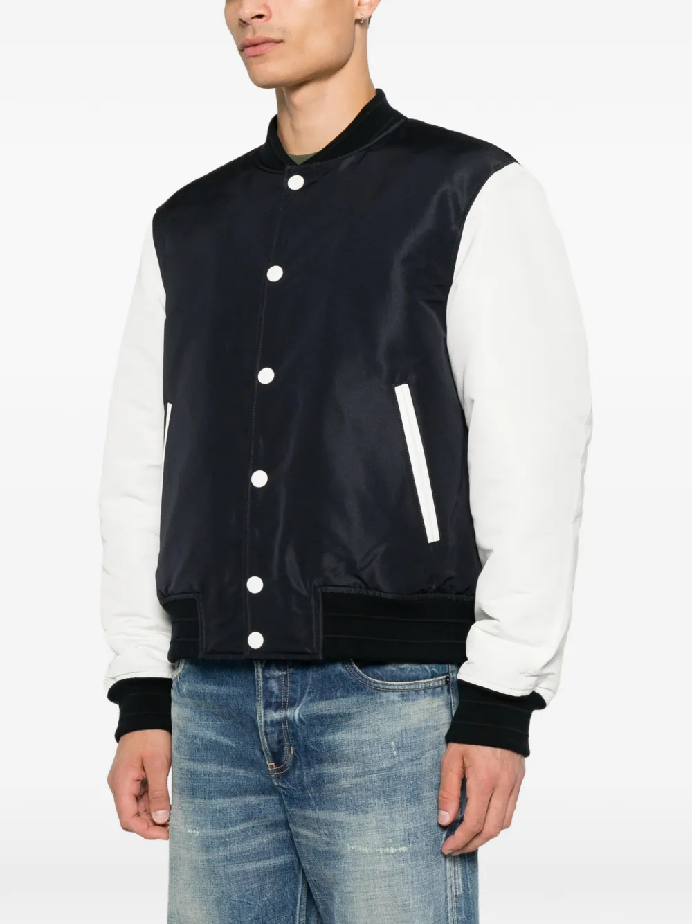 Givenchy Bomberjack met geborduurd logo Zwart