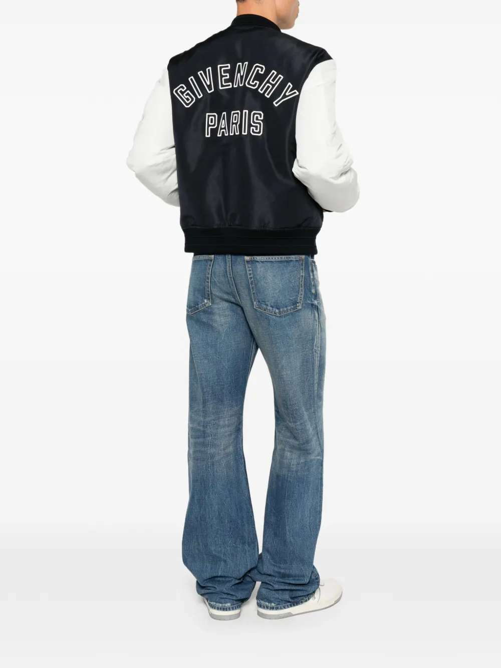 Givenchy Bomberjack met geborduurd logo Zwart