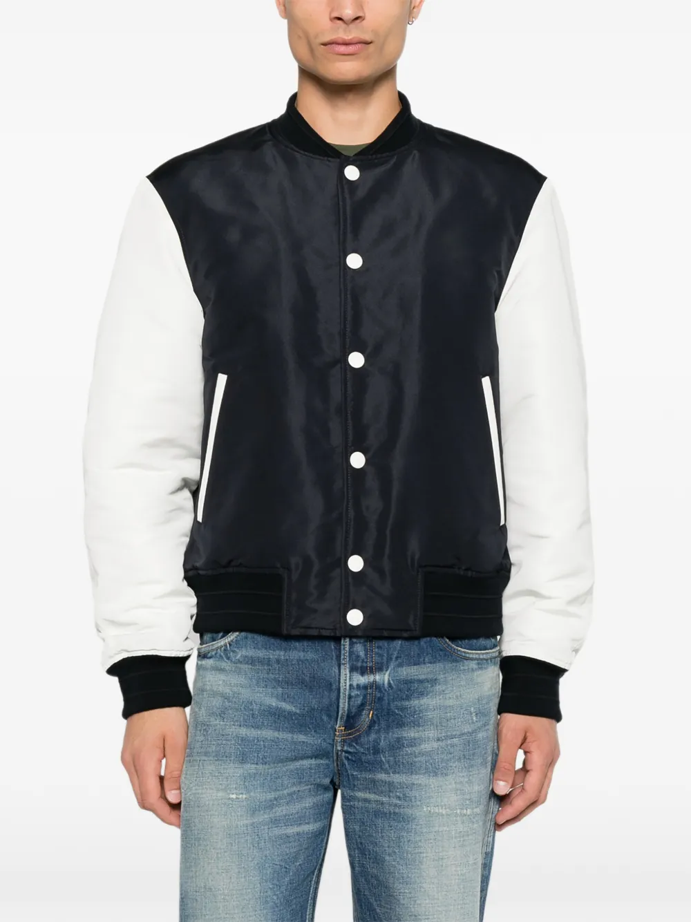 Givenchy Bomberjack met geborduurd logo Zwart