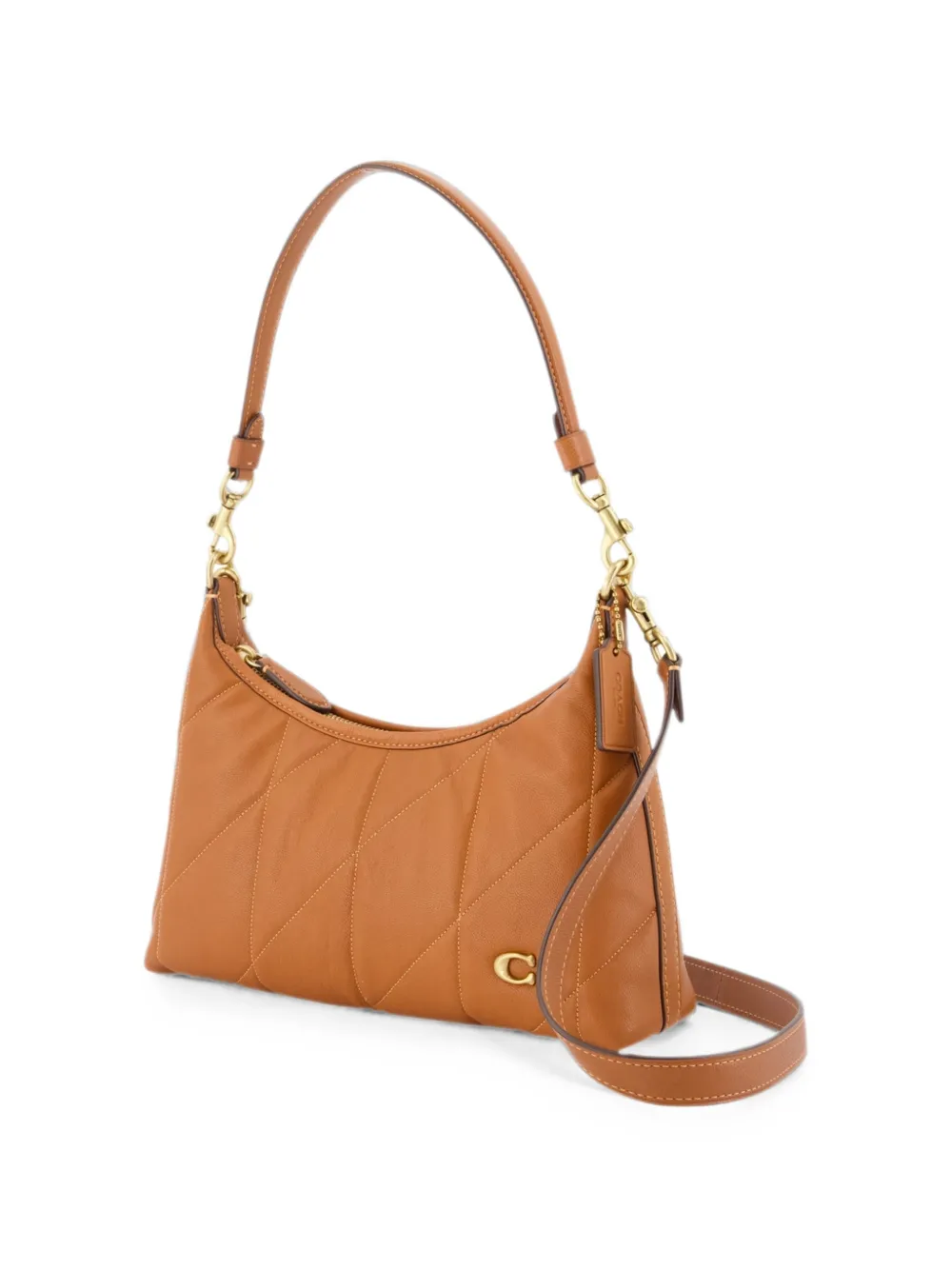 Coach Juliet 25 gewatteerde schoudertas Bruin