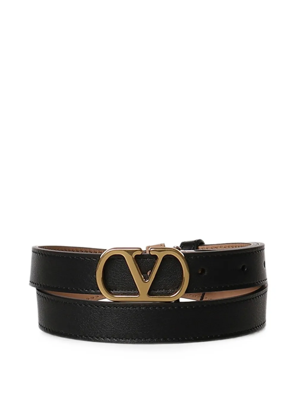 Valentino Garavani VLogo Signature reversible belt - Nero