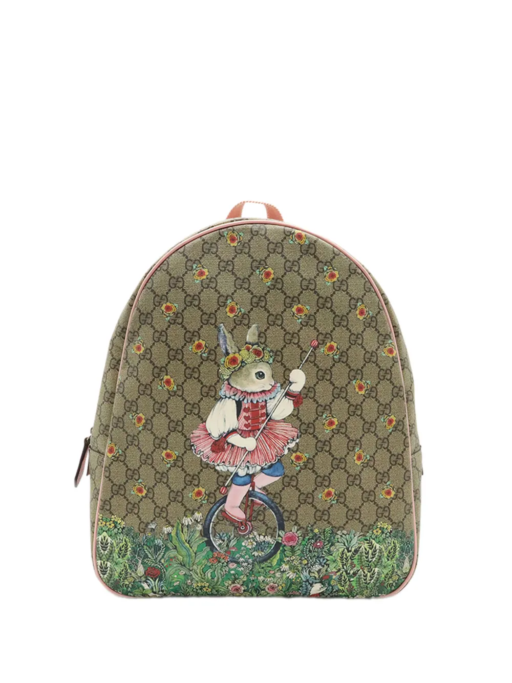 Gucci Pre-Owned 2016-2026 Yuko Higuchi Childrens GG Supreme Rabbit backpack - Toni neutri
