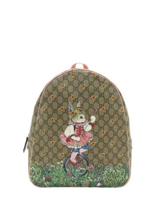 HIMEKO GUCCI バッグ Gucci Pre-Owned 2016-2026 Yuko Higuchi Childrens GG Supreme Rabbit