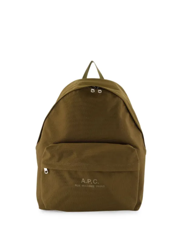 apc leather backpack A.P.C. | Tech Rebound | One Size secured by a drawstring closure and a protective flap backpacks men | A.P.C.