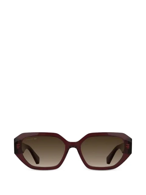 Lacoste geometric-frame sunglasses