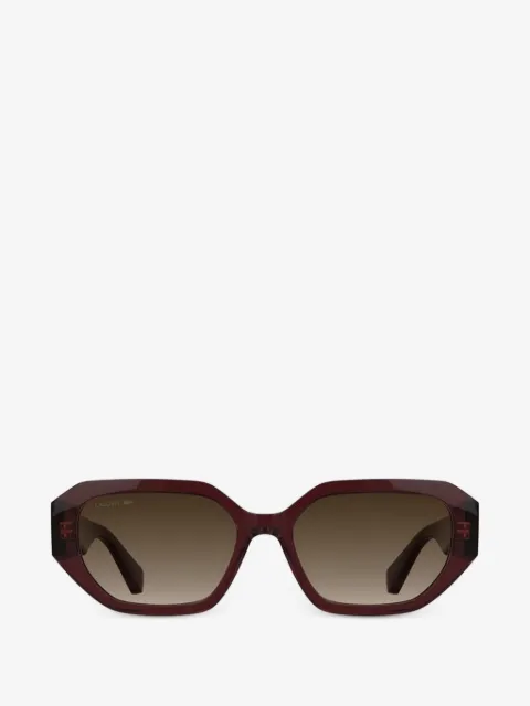 Lacoste geometric-frame sunglasses