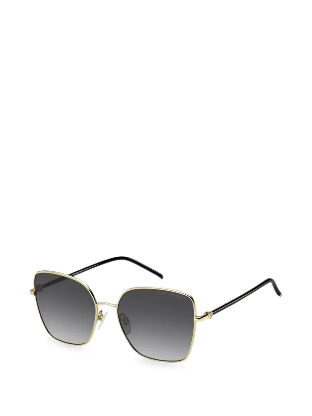 Tommy Hilfiger Zonnebril met vlinder montuur Goud