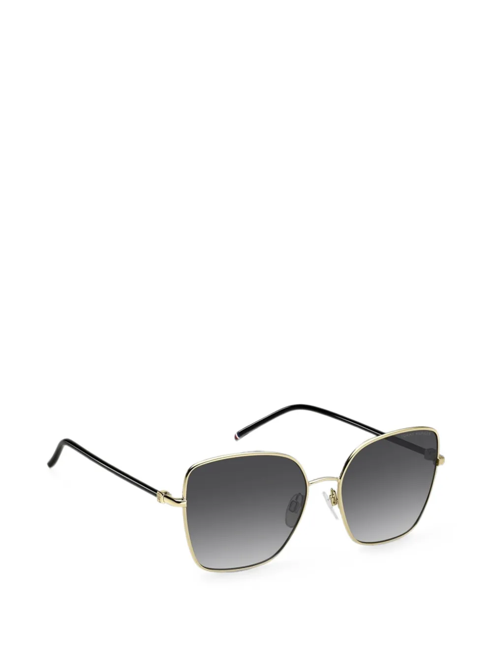 Tommy Hilfiger Zonnebril met vlinder montuur Goud