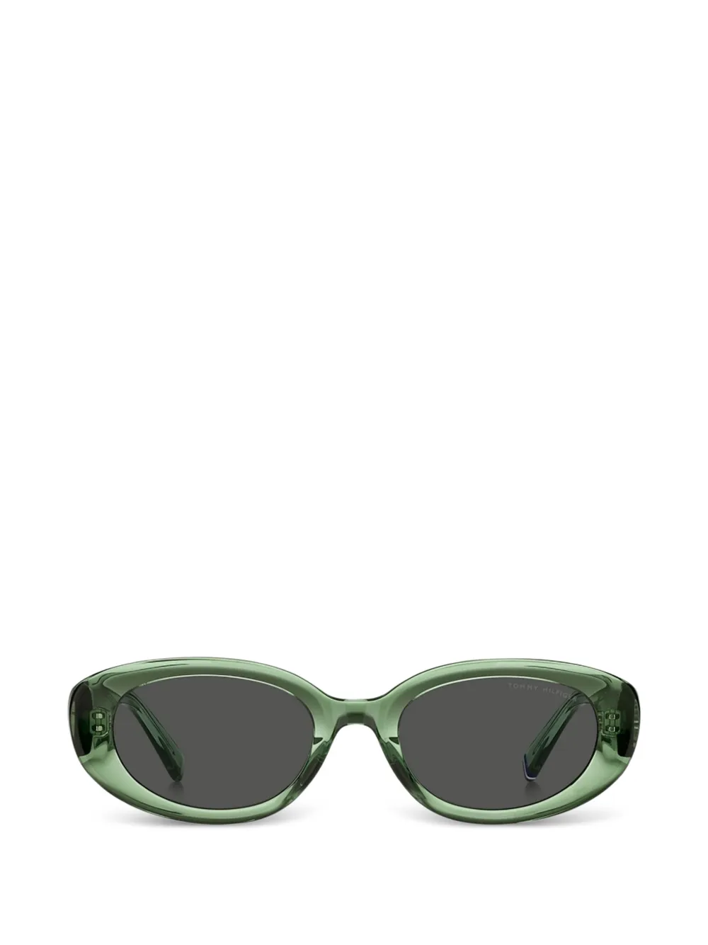 Tommy Hilfiger oval-frame sunglasses - Verde