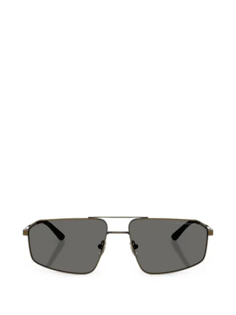 Emporio Armani geometric-frame sunglasses