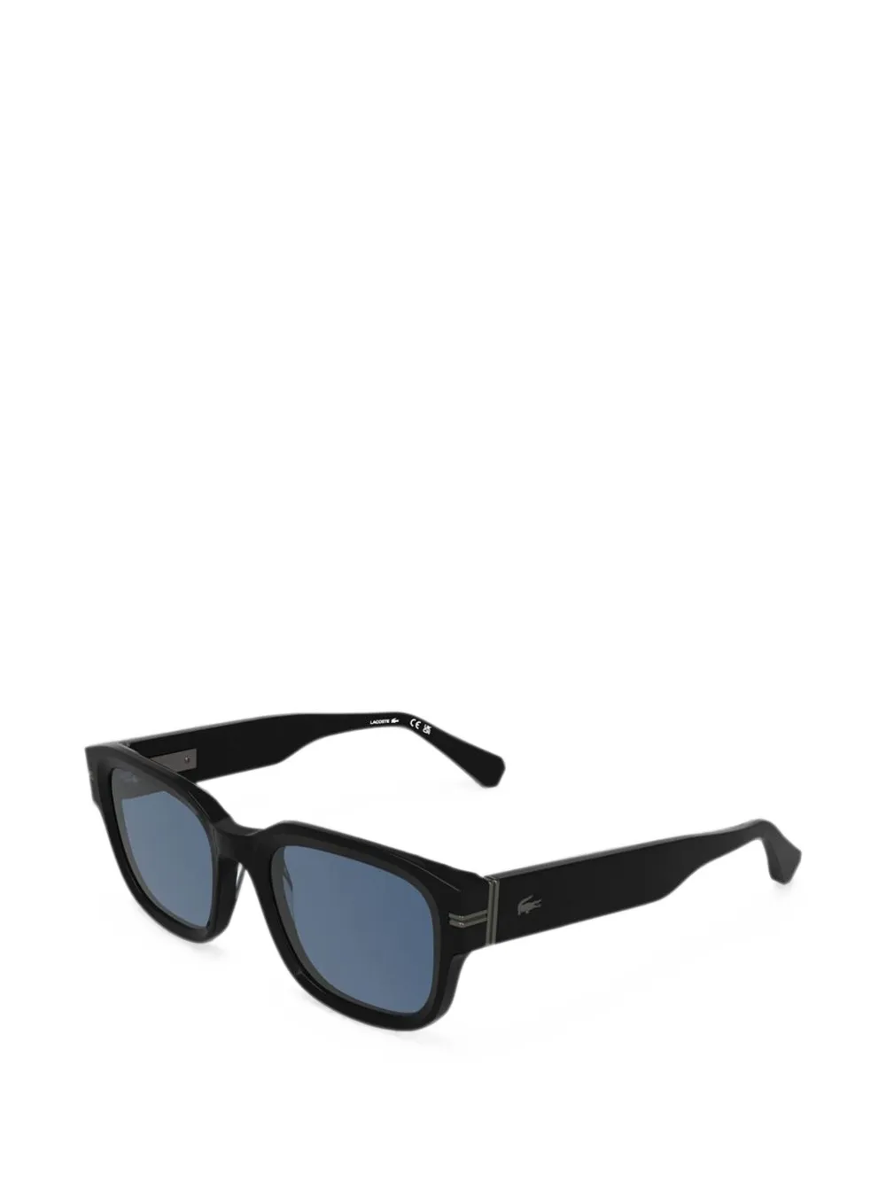 Lacoste Zonnebril met logodetail Zwart