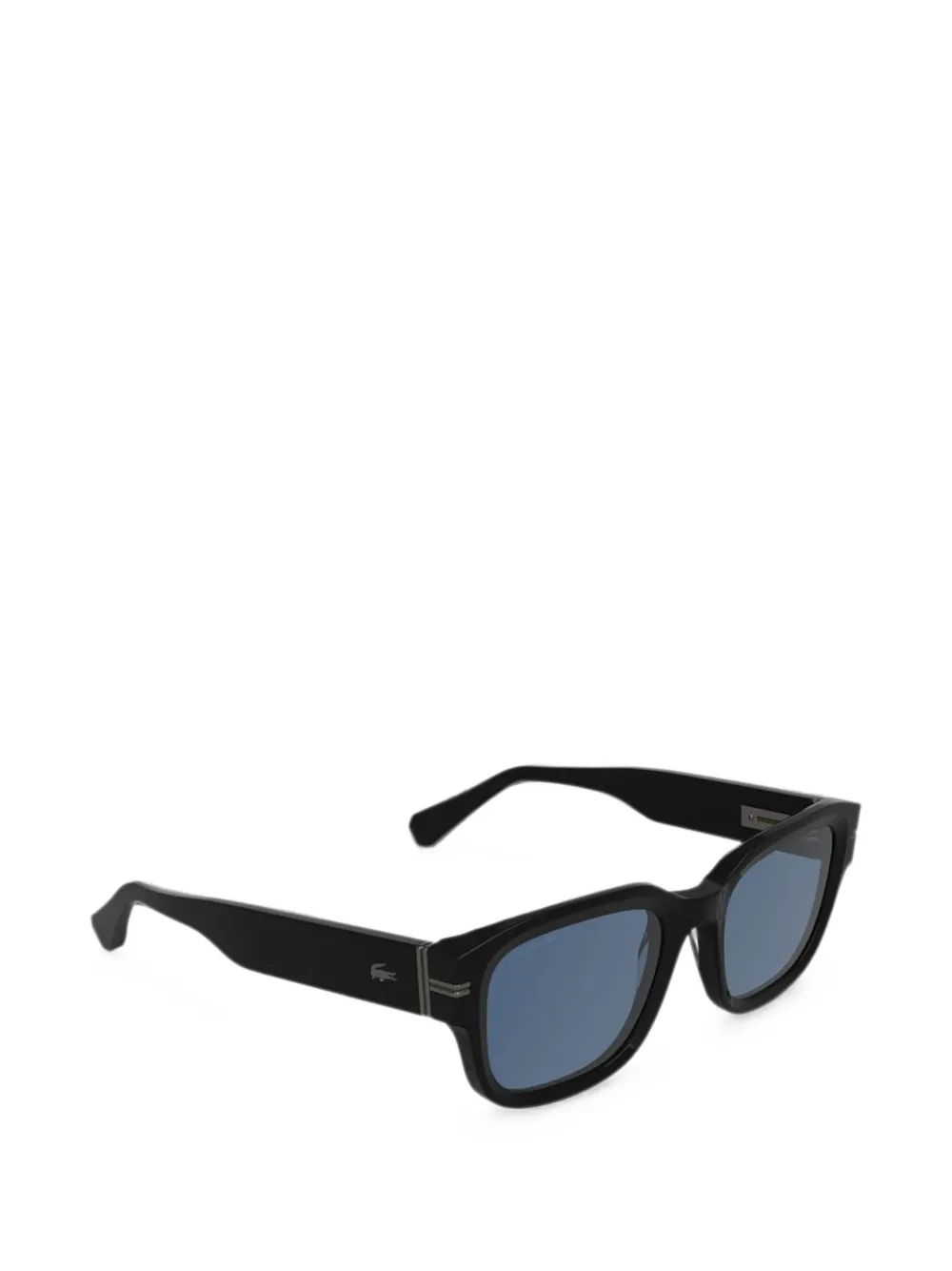 Lacoste Zonnebril met logodetail Zwart
