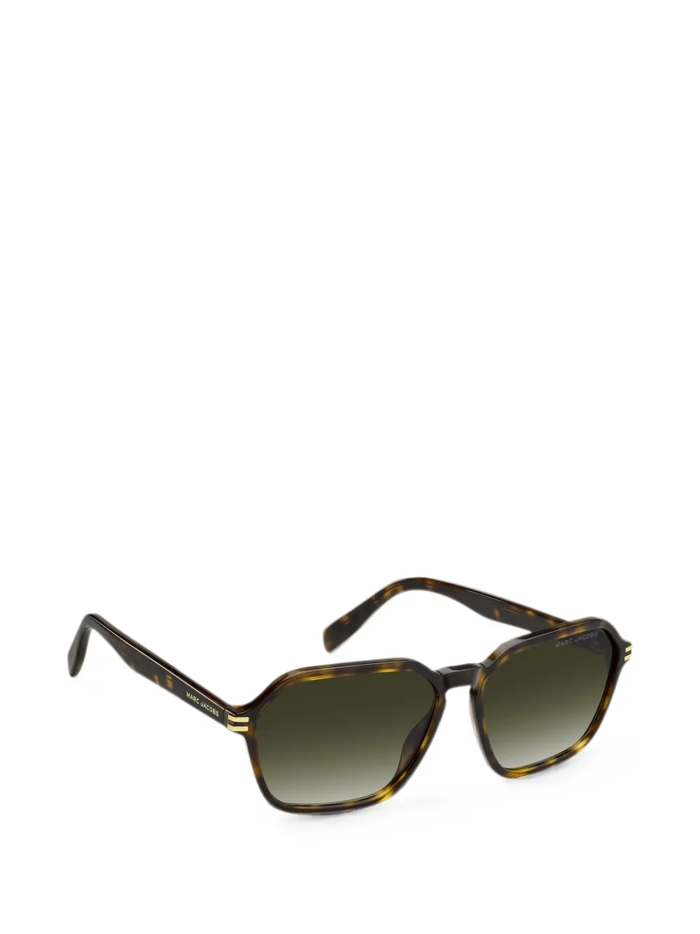 Marc Jacobs Eyewear Zonnebril met vierkant montuur Bruin