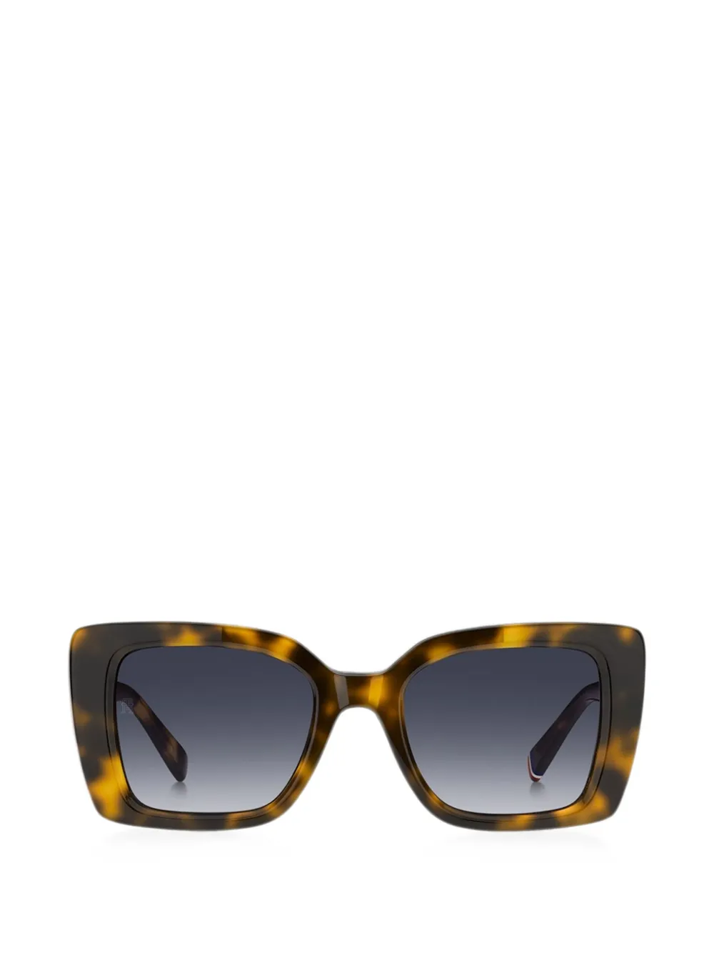 Tommy Hilfiger square-frame sunglasses - Marrone