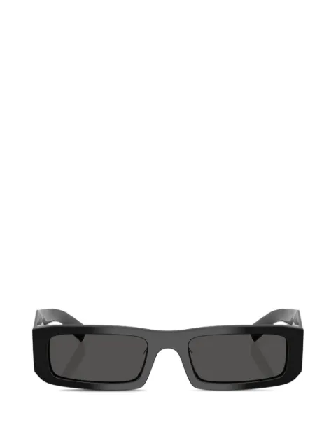 Prada Eyewear lunettes de soleil rectangulaires Symbole