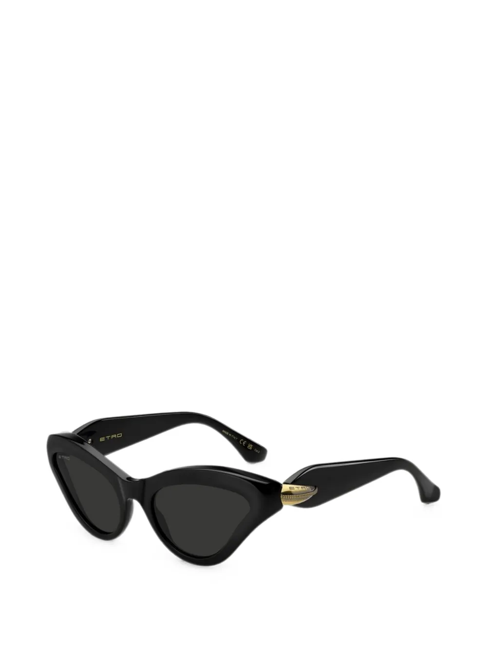 ETRO Drop zonnebril met cat-eye montuur Zwart