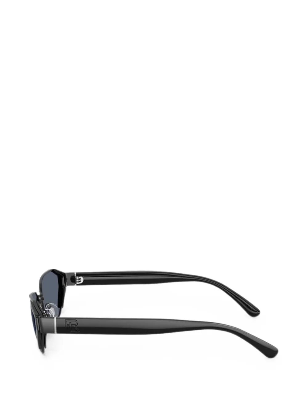 POLO RALPH LAUREN EYEWEAR Zonnebril met geometrisch montuur Zwart