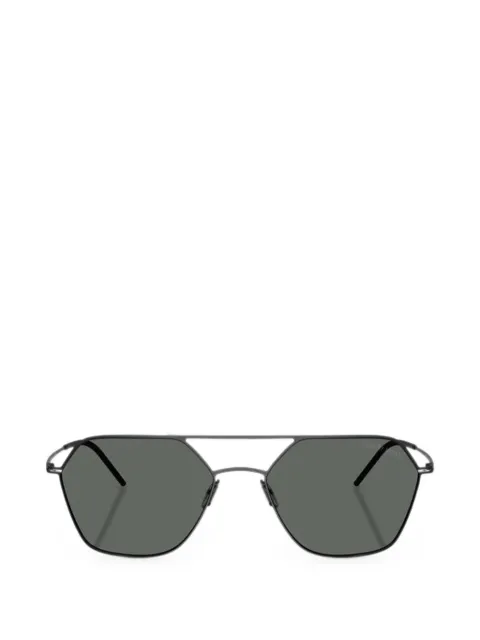 Giorgio Armani geometric-frame sunglasses